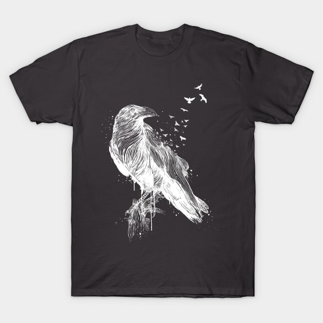 Born to be free (white) T-Shirt by soltib